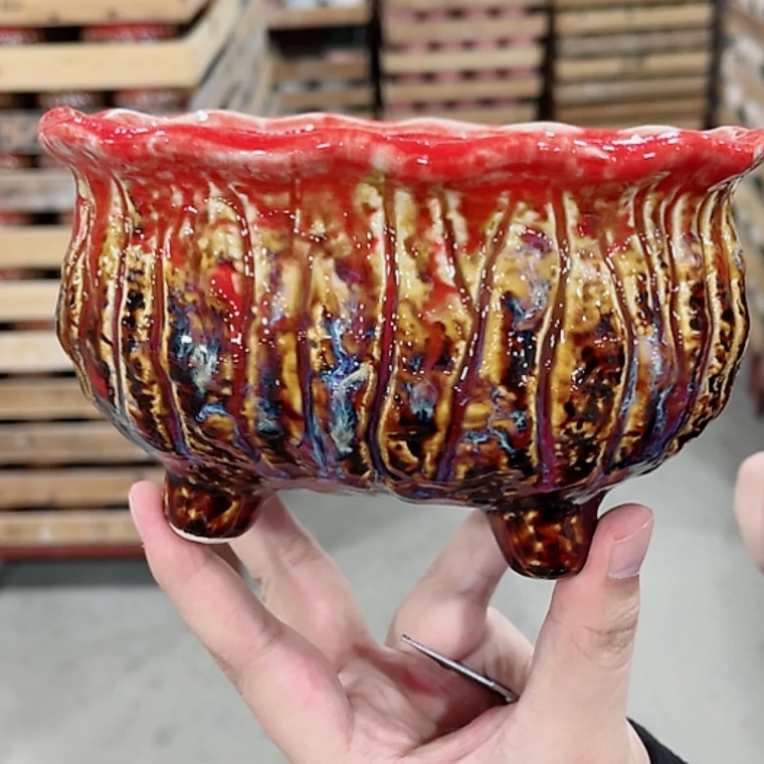 【闪购商品】陶瓷花盆凑单福利满10元发货！