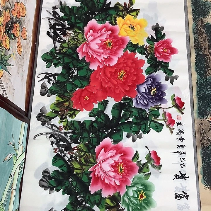 小周画廊的直播间