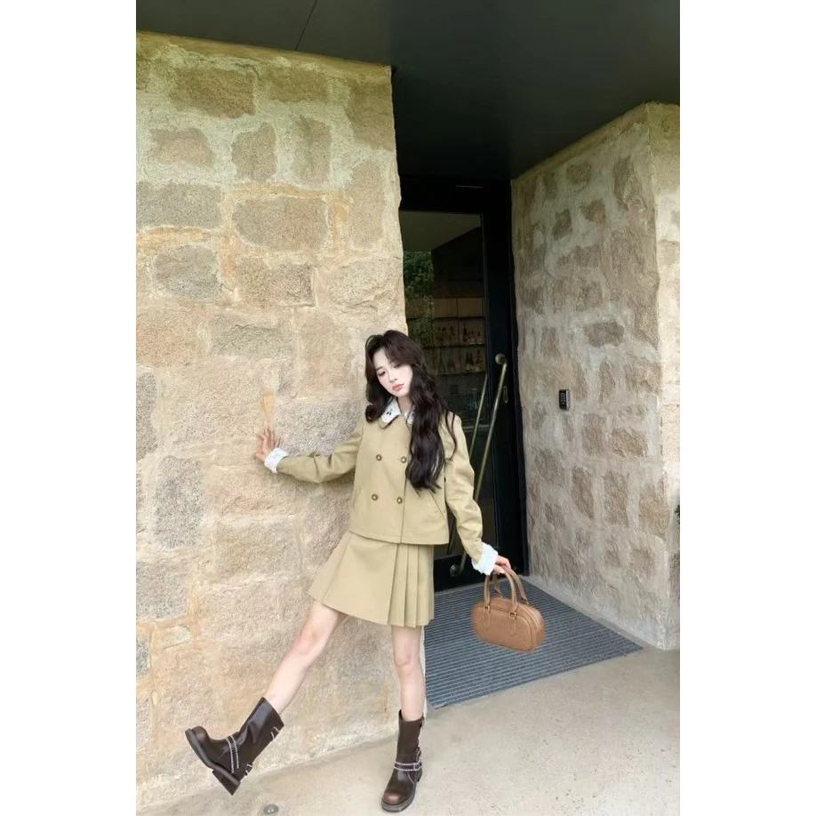 2025新款女秋套装品质女装洋气出行时尚休闲财阀千金小众老钱风