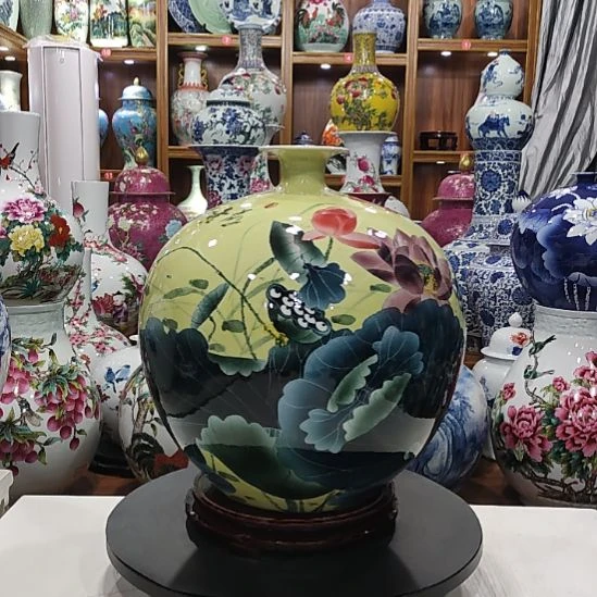 瓷片景德镇陶瓷花瓶子子