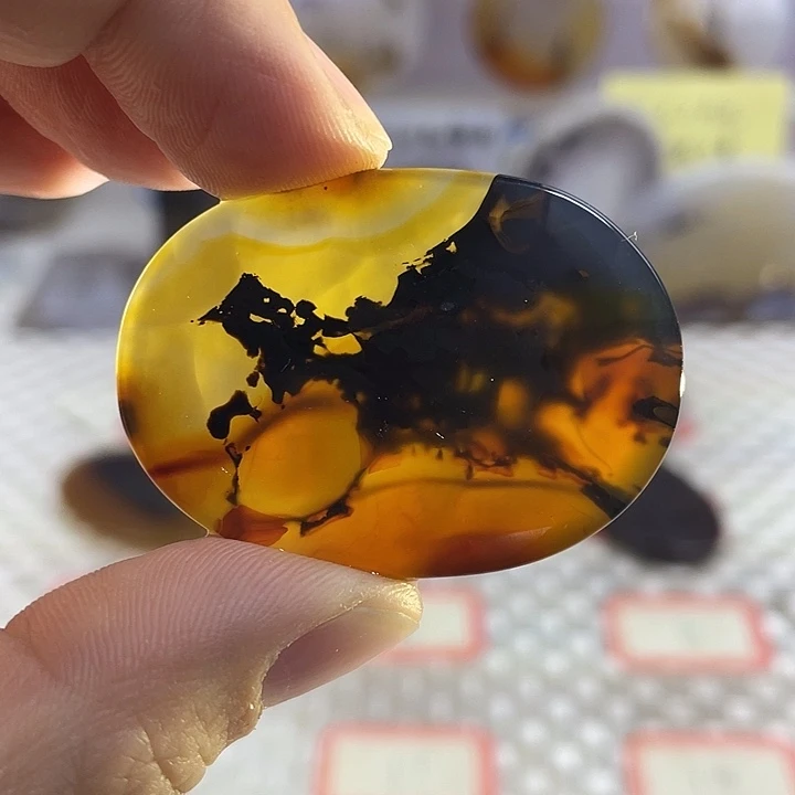 玛瑙/玉髓合金颈饰