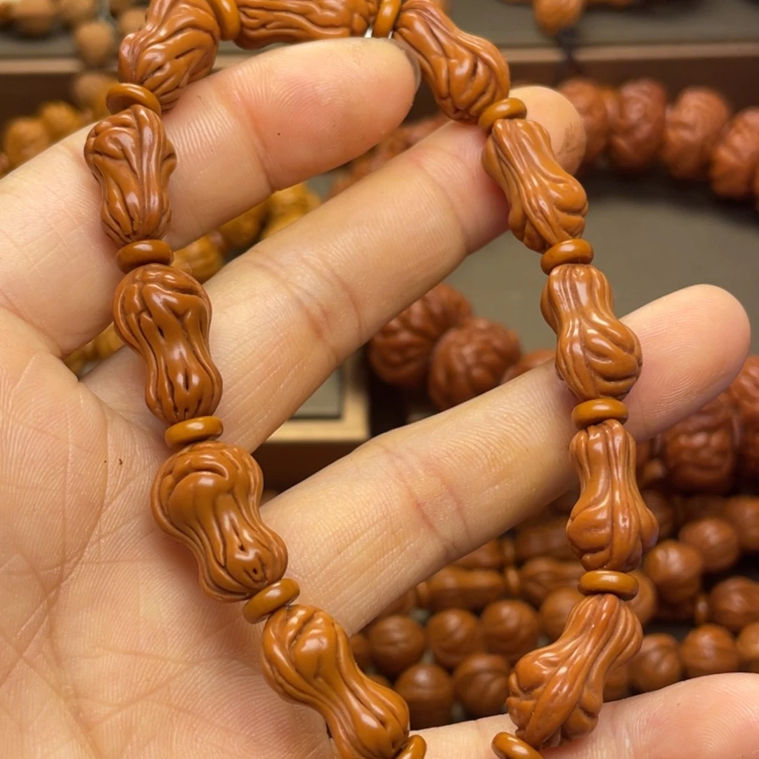 手串桃核龙纹桃核49