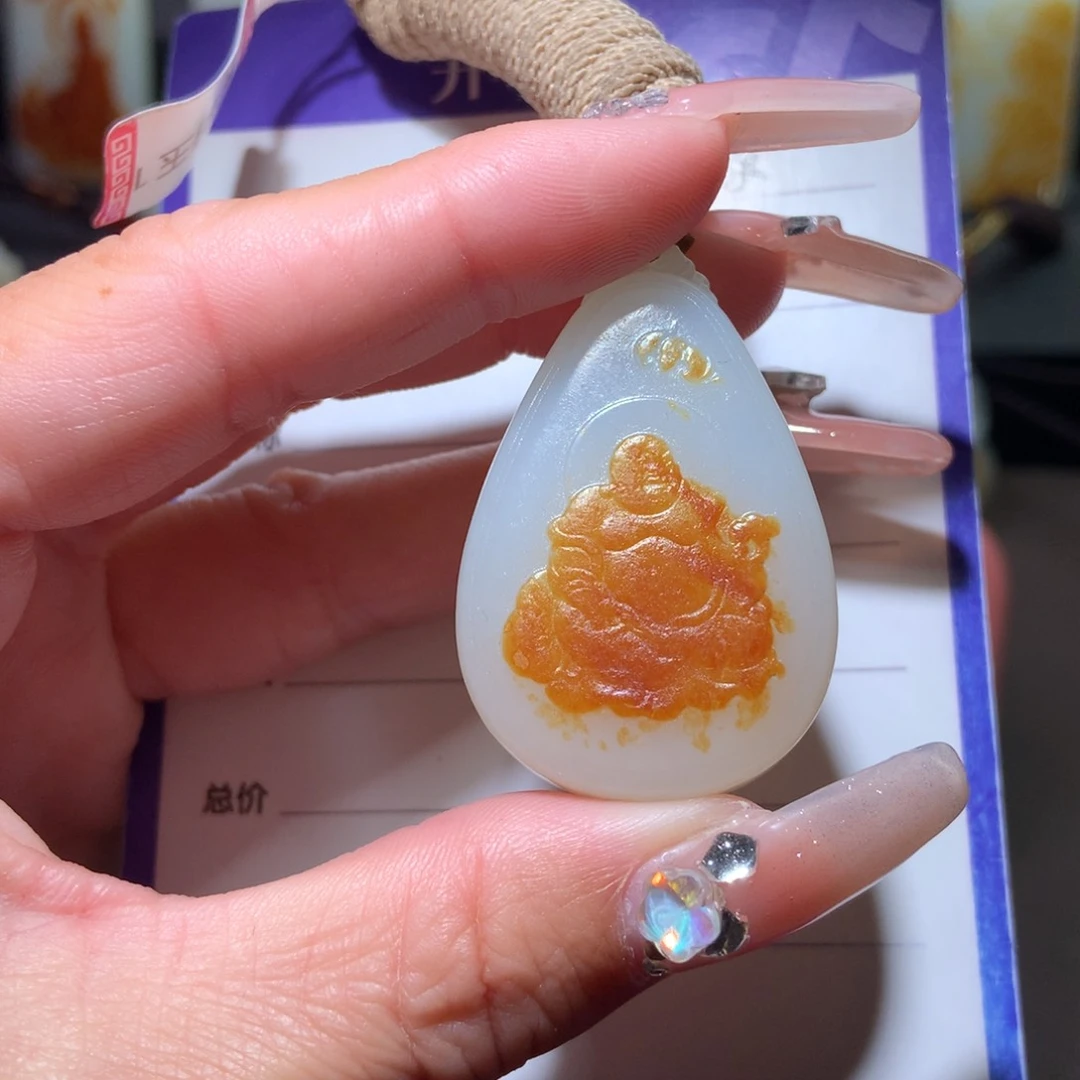 和田玉挂件未镶嵌流*