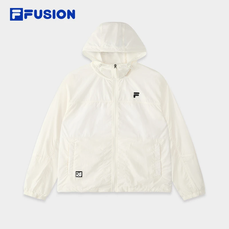 【原纱透气防晒服】Fila斐乐男款夏季连帽宽松外套潮户外T11M433701