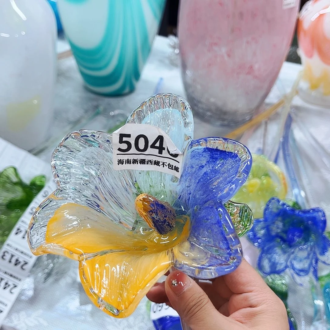 百合5040 家悦美居琉璃花瓶