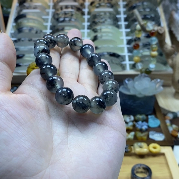 蛇纹石玉未镶嵌手链