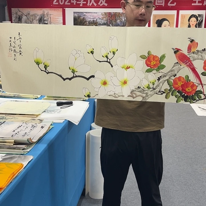 国画今天早上国画作品欣赏