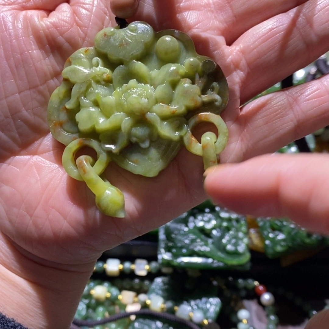 【闪购商品】岫玉毛衣链未镶嵌