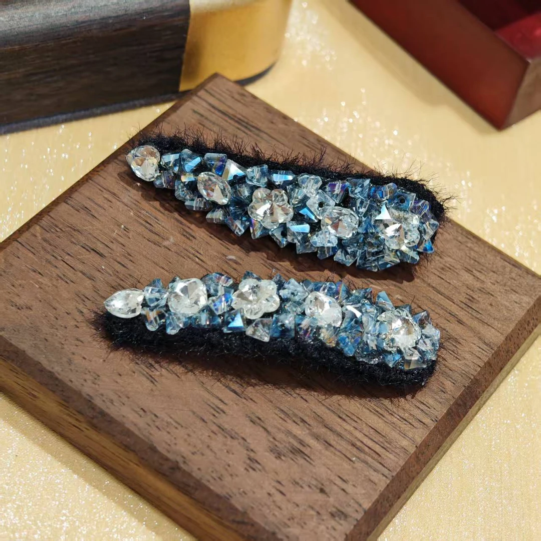 芙奈琪00593掰掰夹精致仙女风边夹