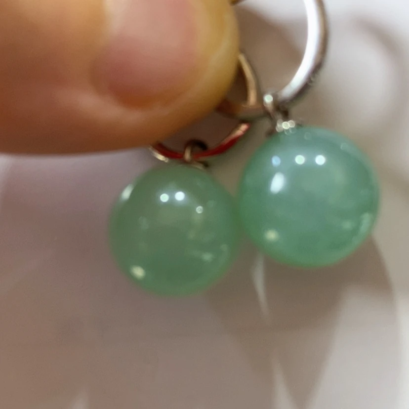 【闪购商品】吊坠(不含链)18K金镶嵌翡翠茉*