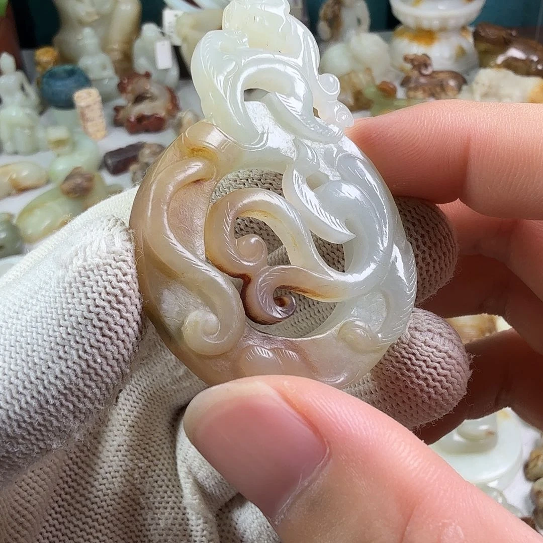 季***风和田玉（糖玉）未镶嵌颈饰