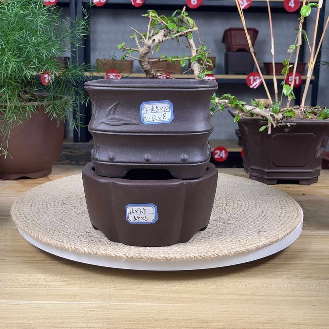 紫砂花盆紫砂花盆