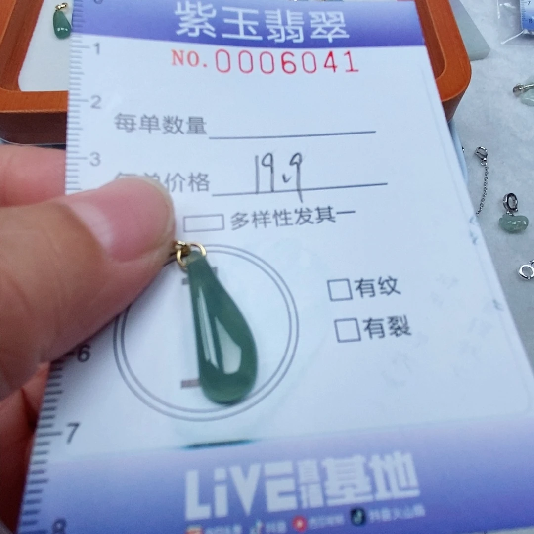 颈饰未镶嵌翡翠冰透随行