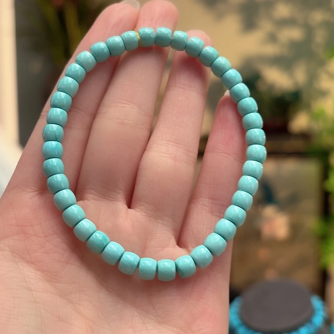 绿松石未镶嵌颈饰