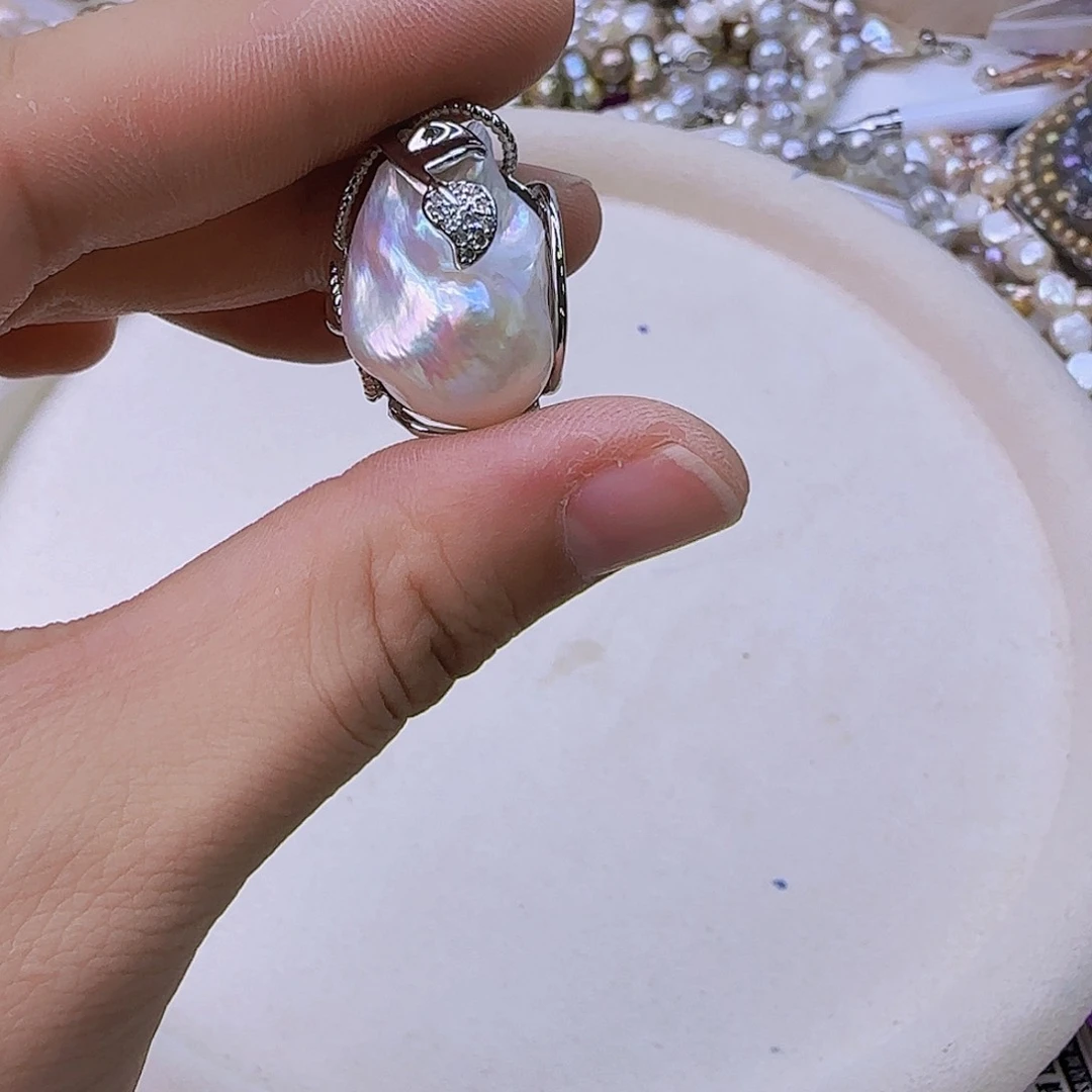 未镶嵌项链定制357淡水珍珠天**绵