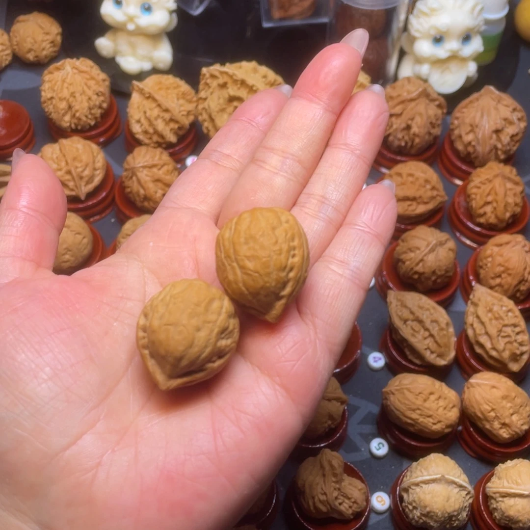 文玩核桃把件二**?蛇胆