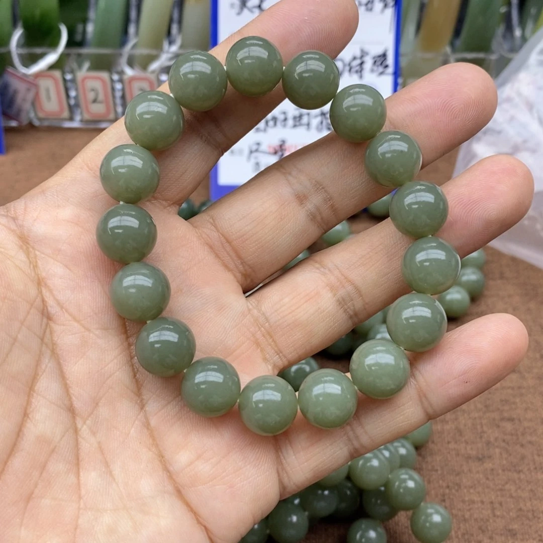 手串未镶嵌和田玉卡12