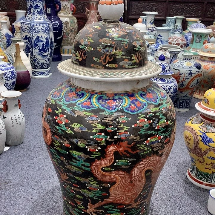 摆件陶博古架陶瓷摆件