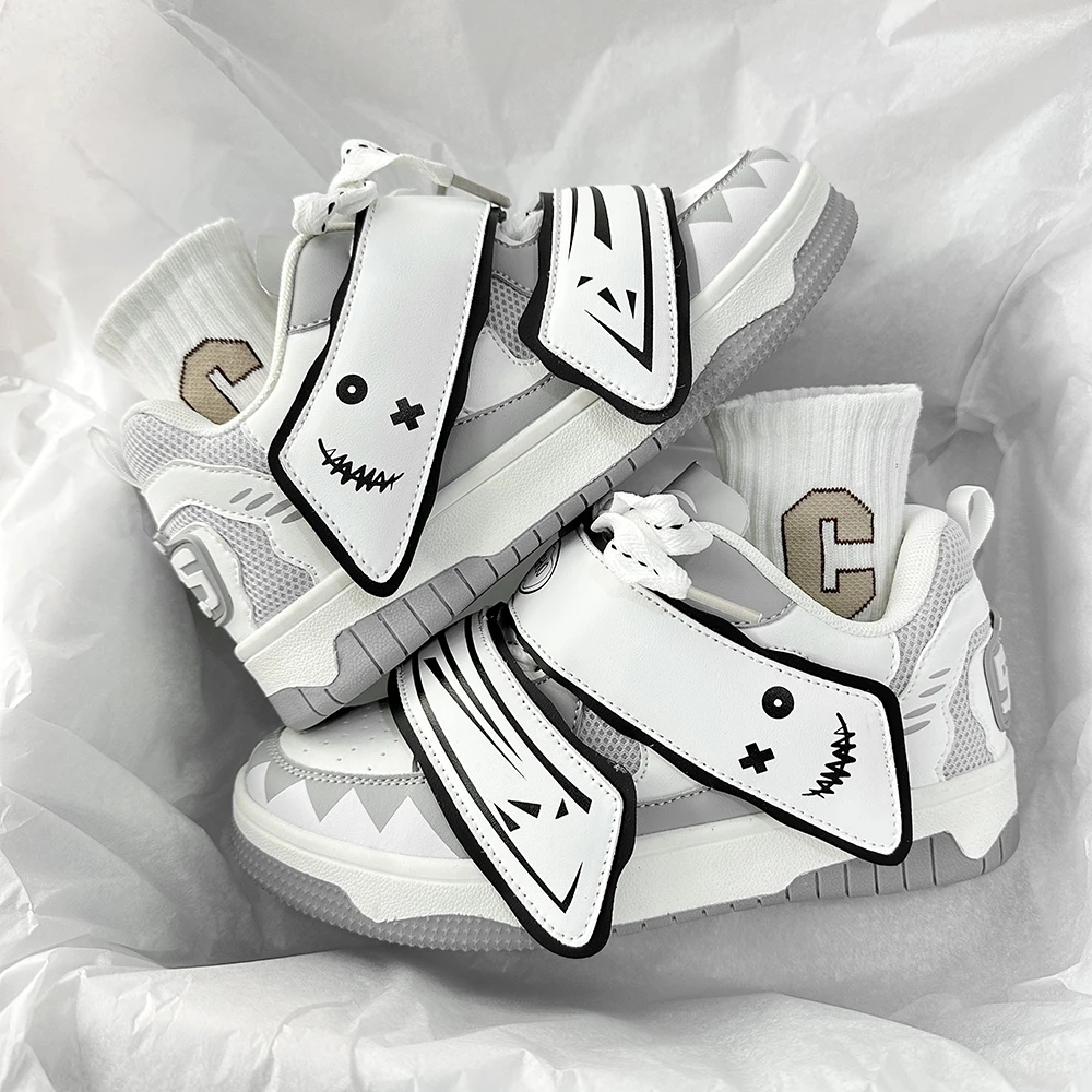 国潮ins多巴胺超轻增高板鞋ulzzang情侣休闲学生运动面包鞋子男款