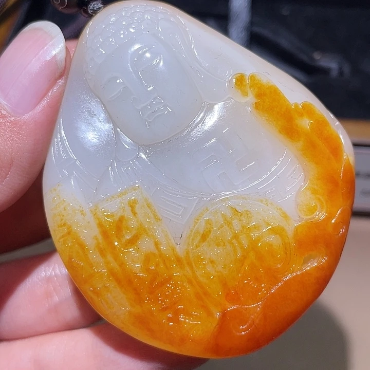 和田玉颈饰未镶嵌Y