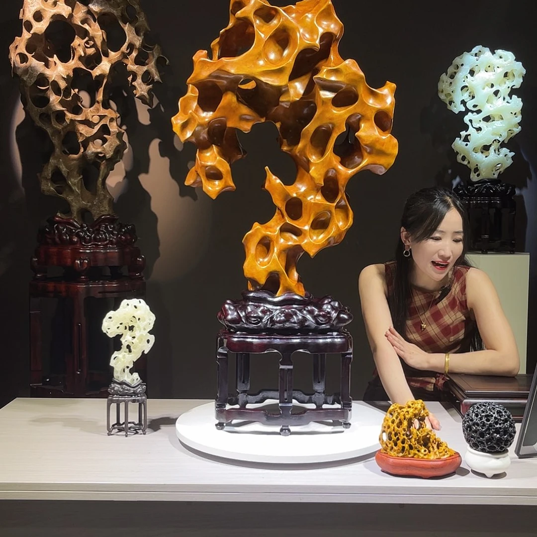 九**6太湖石，太湖石摆件