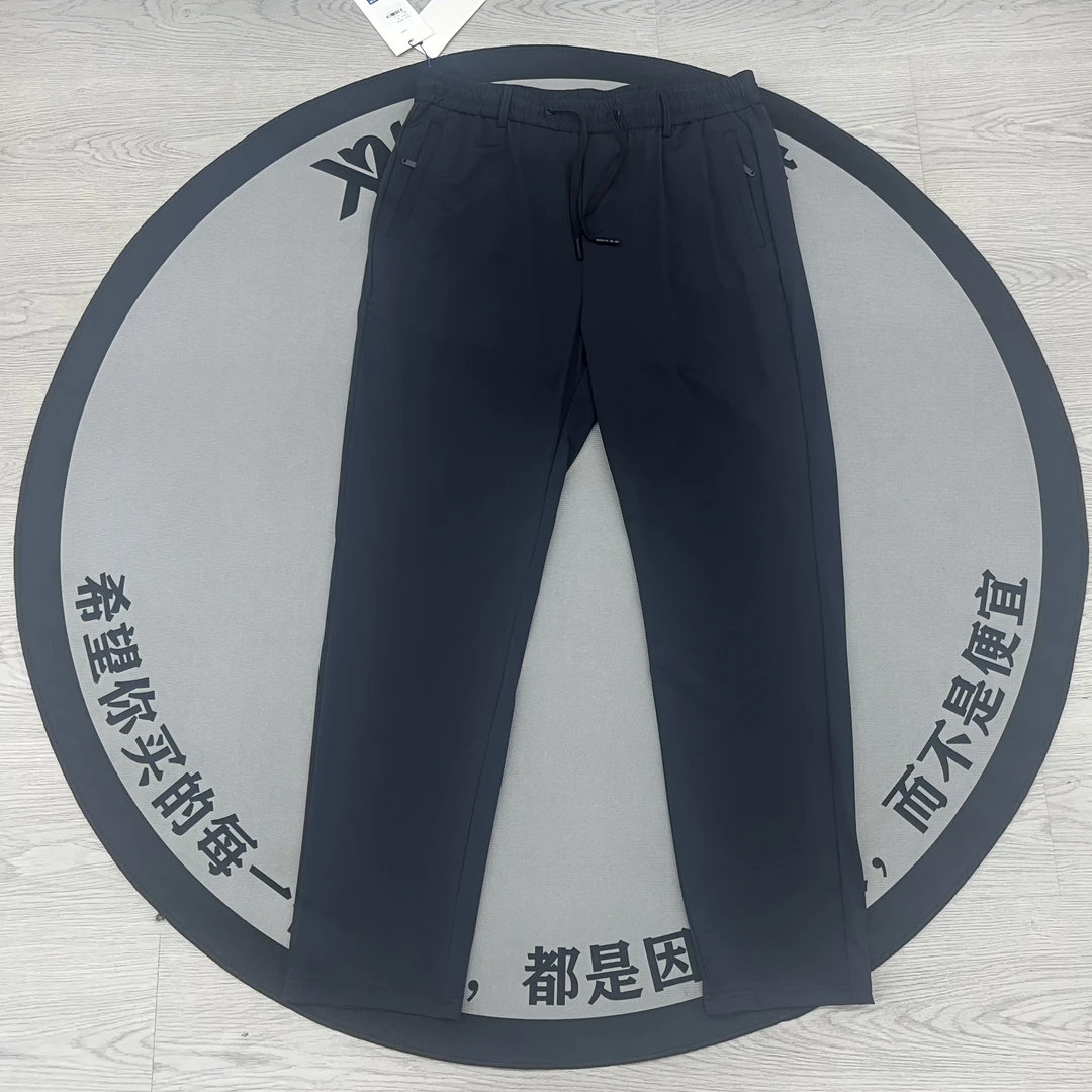 春夏免烫水洗速干高腰夏季休闲裤运动男裤高质感穿搭7318