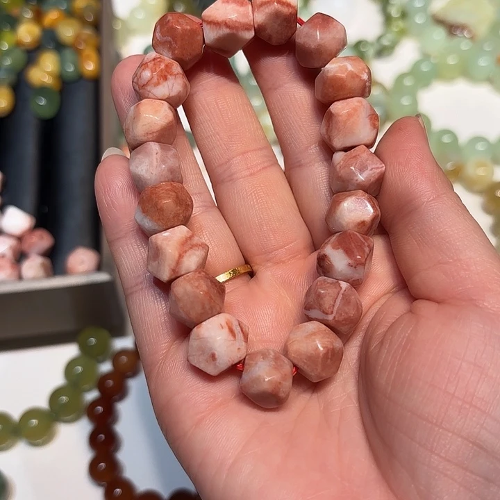 蛇纹石玉未镶嵌手串