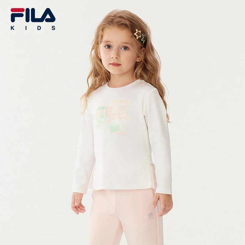 【斐乐儿童】2025年秋季新款小童针织长袖衫K11G532204