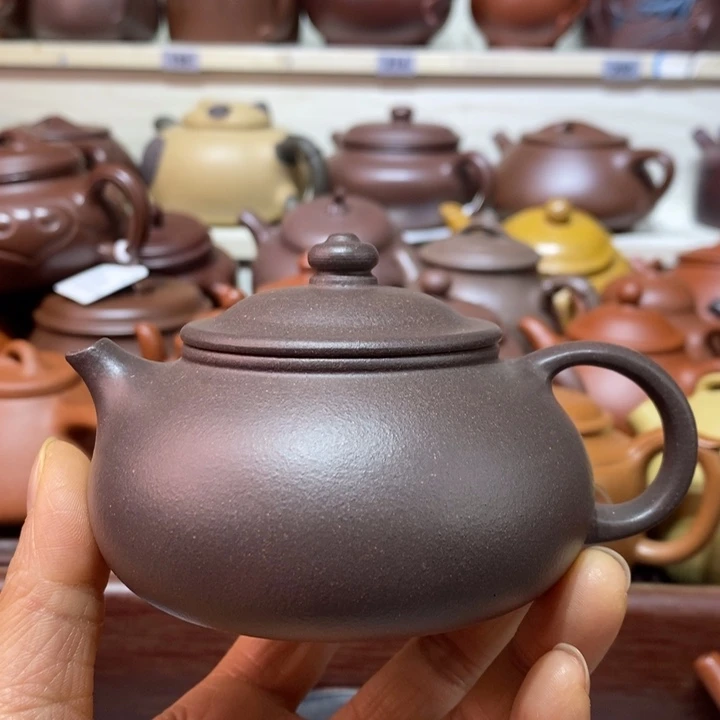 紫砂茶壶微瑕处理一把