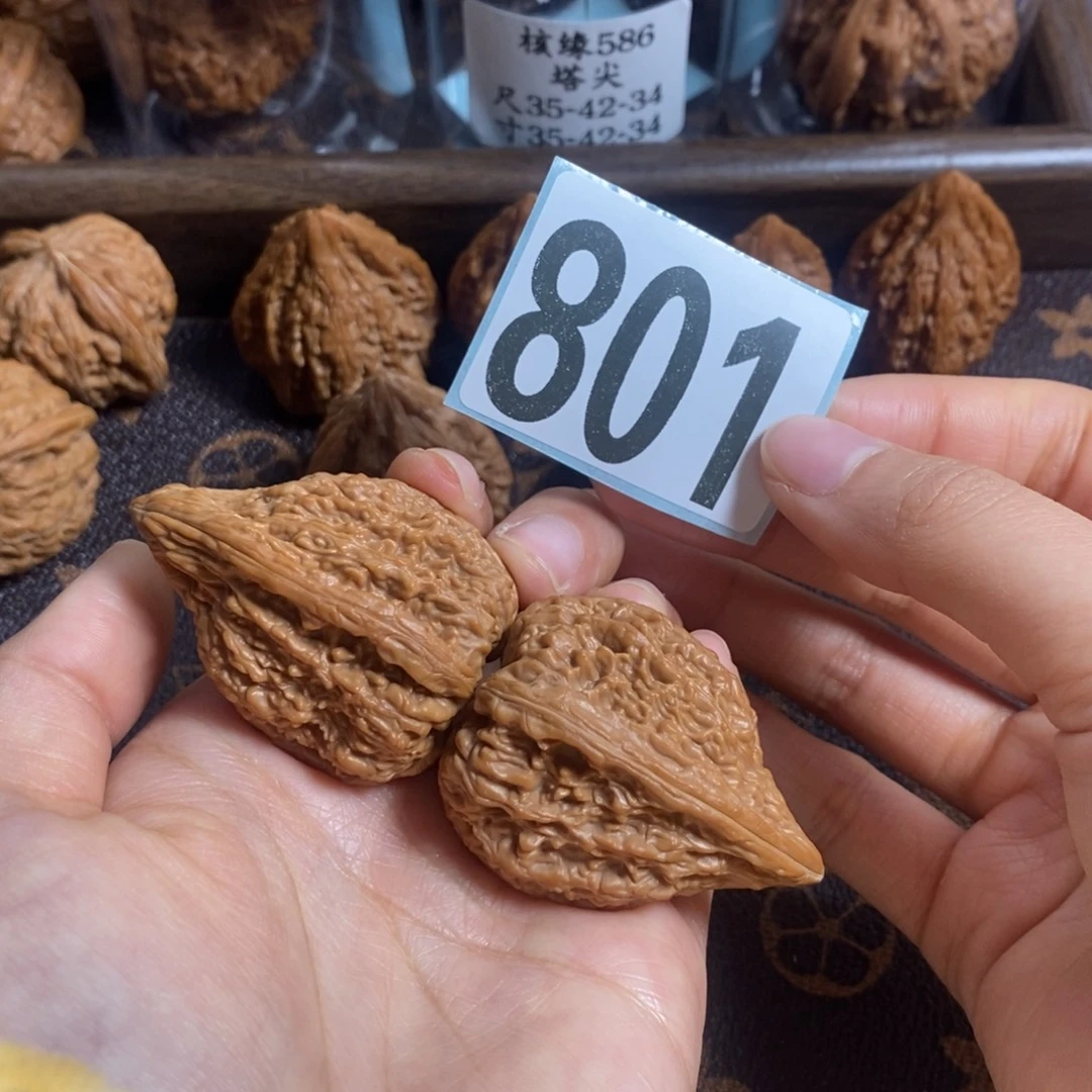 核桃801塔尖30尺寸微磕打底