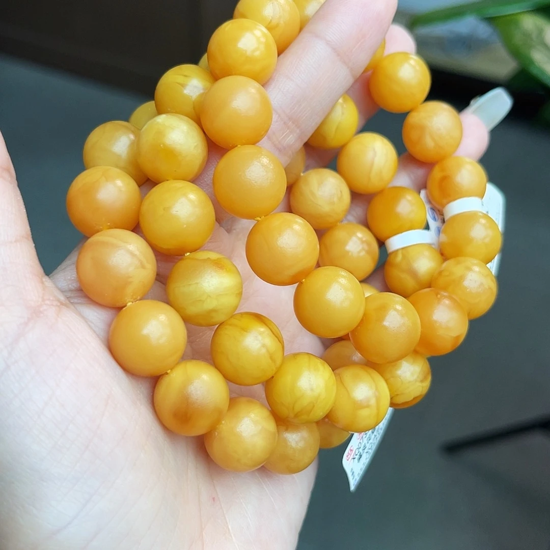 手链琥珀未镶嵌14 m多样性发其一