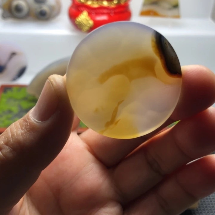 玛瑙/玉髓未镶嵌玛瑙花片