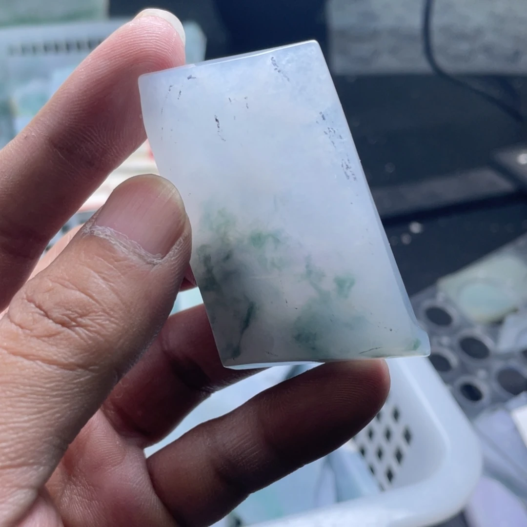 麦***长未镶嵌定制翡翠翡翠
