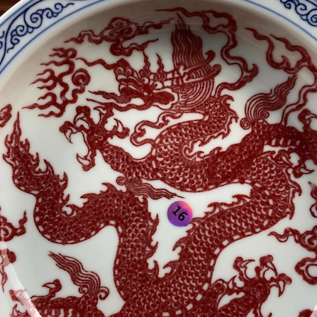 手绘现代茶具非古董