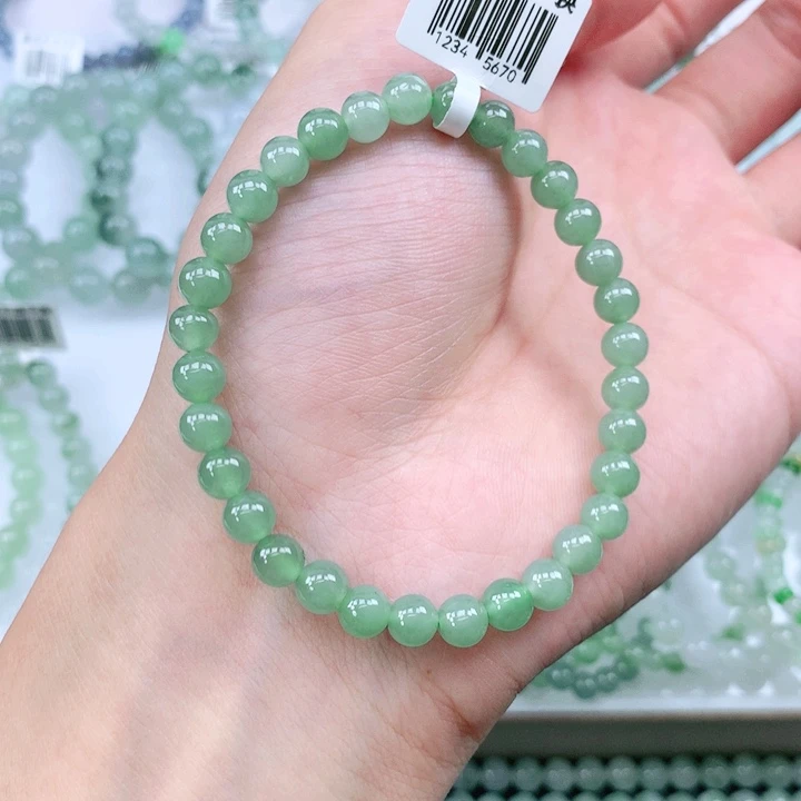 未镶嵌手链翡翠翡翠