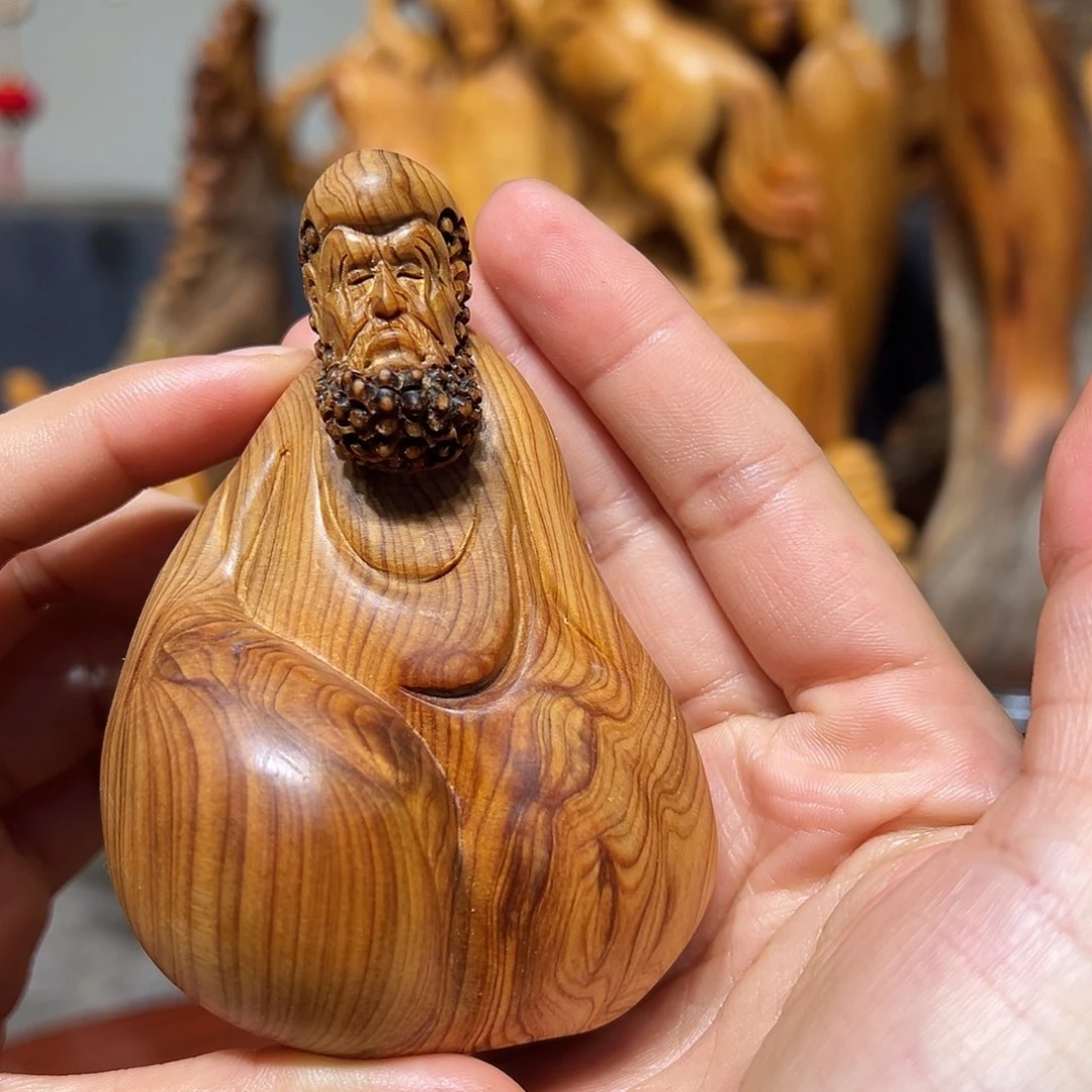 柏木（崖柏）崖柏木手把件摆件