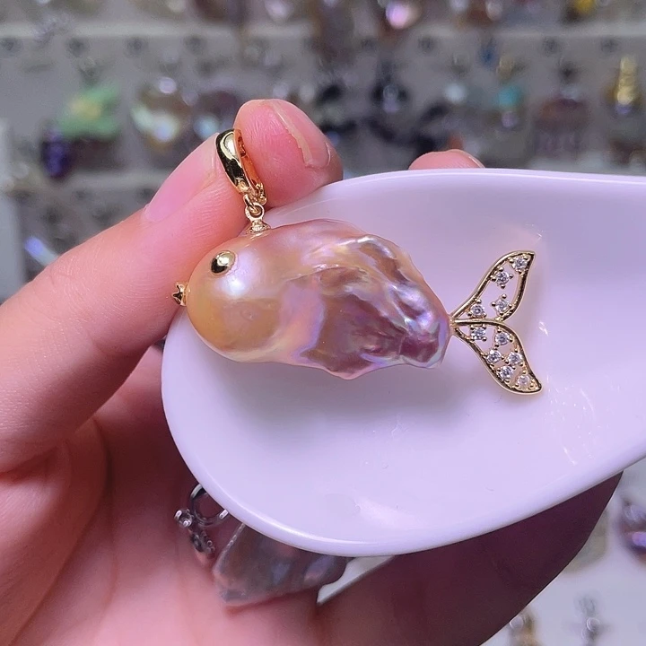 颈饰合金淡水珍珠36