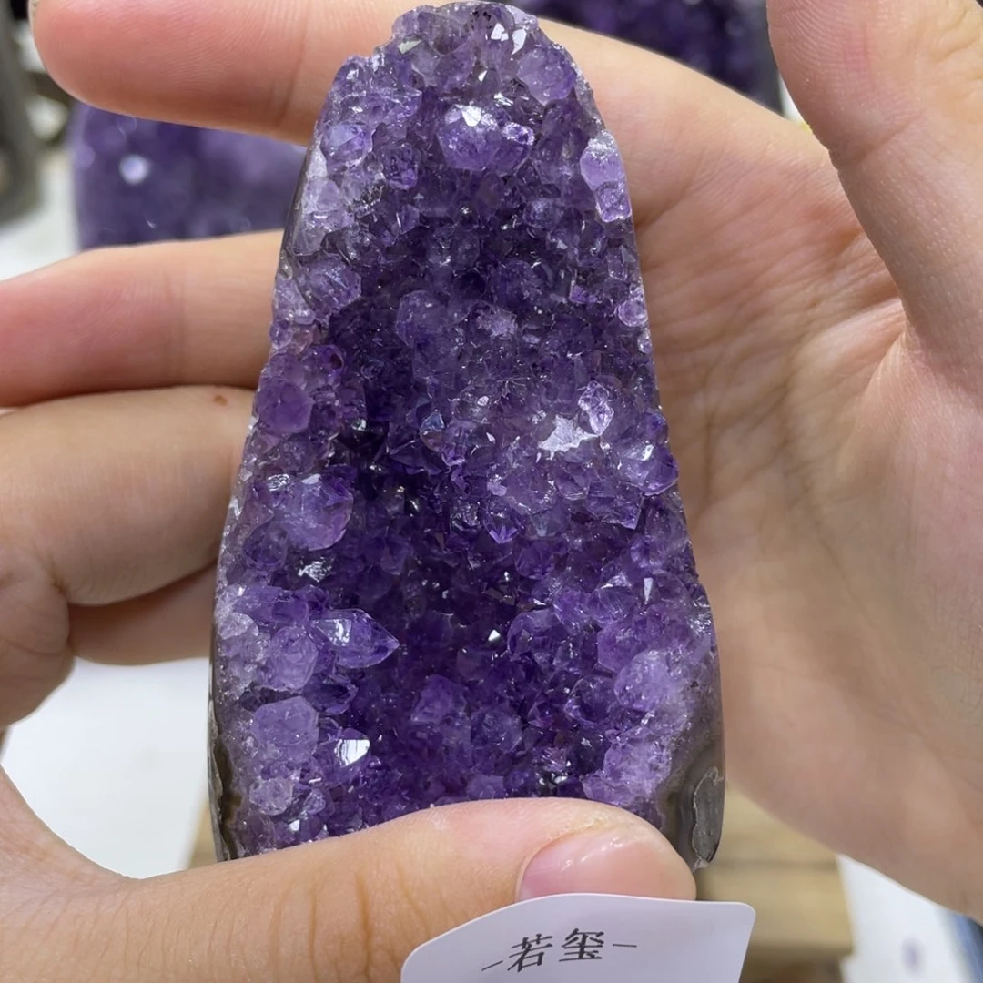 未镶嵌紫晶大型摆件（非配饰）乌拉圭紫水晶摆件r105
