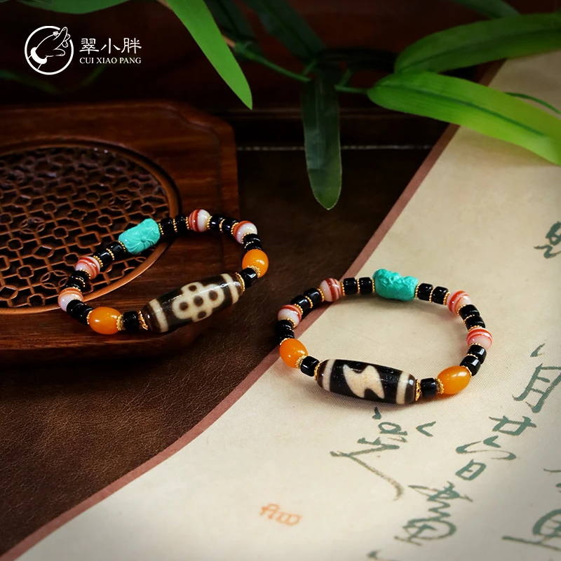 翠小胖三号店 五眼闪电珠珠手串搭度母CTZA194 多样性发1