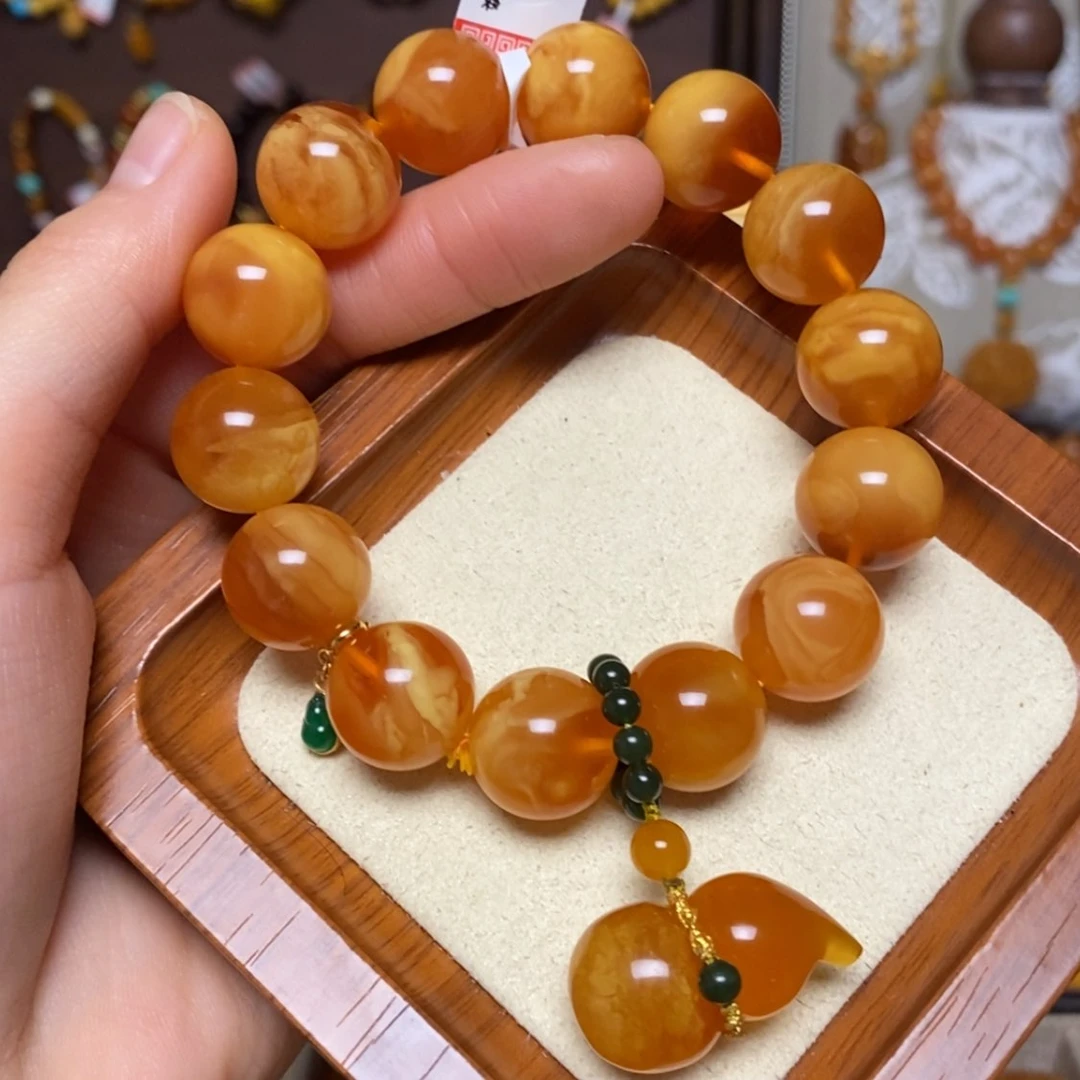 【闪购商品】手链蜜蜡未镶嵌手串