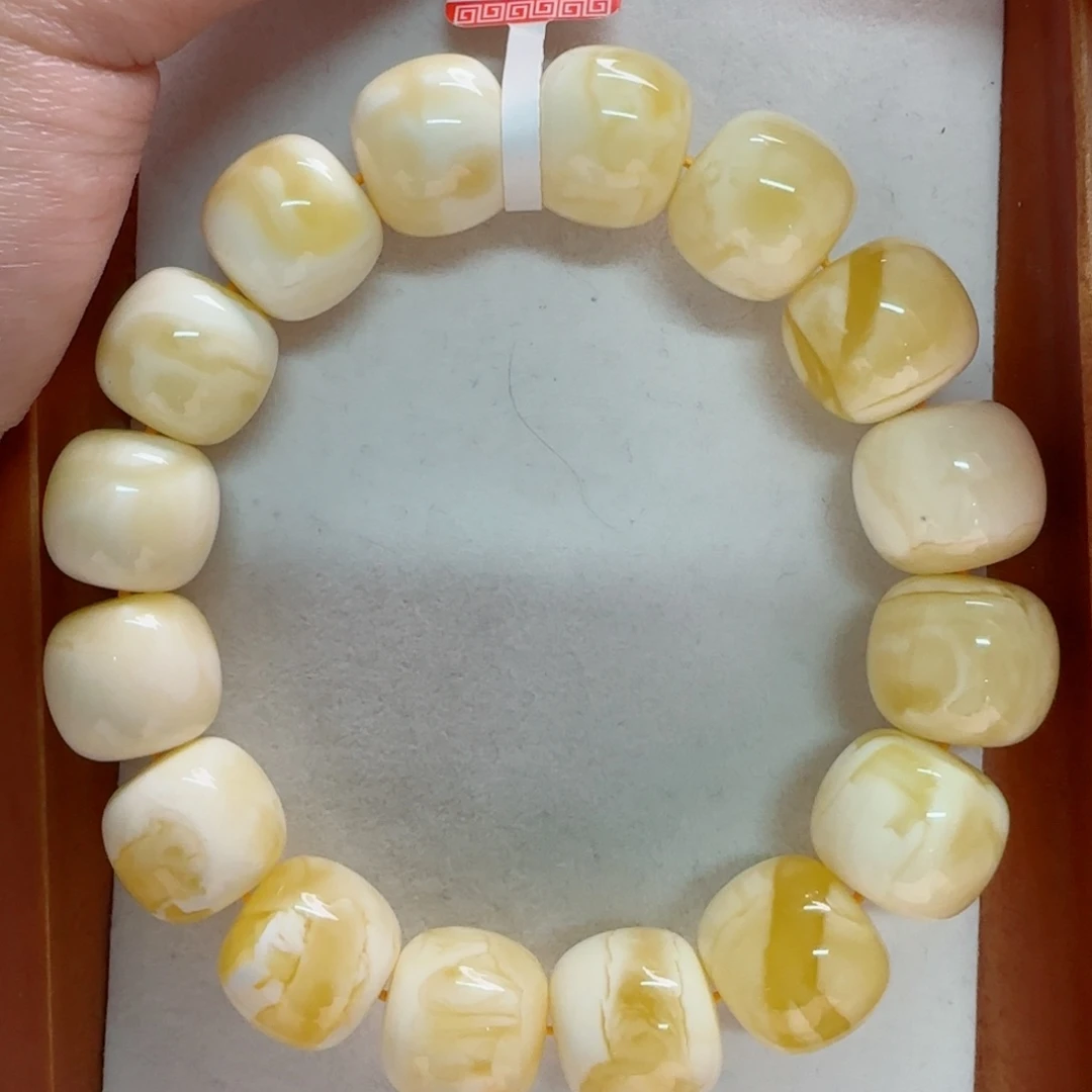 手链琥珀未镶嵌蜜蜡手串