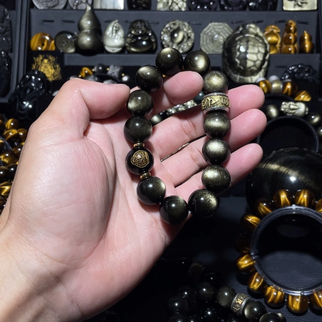 未镶嵌黑曜岩珠宝奇石食****腩