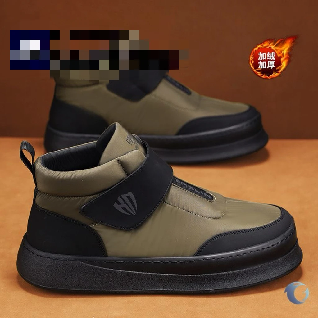 男士冬季加绒加厚保暖防水防滑户外