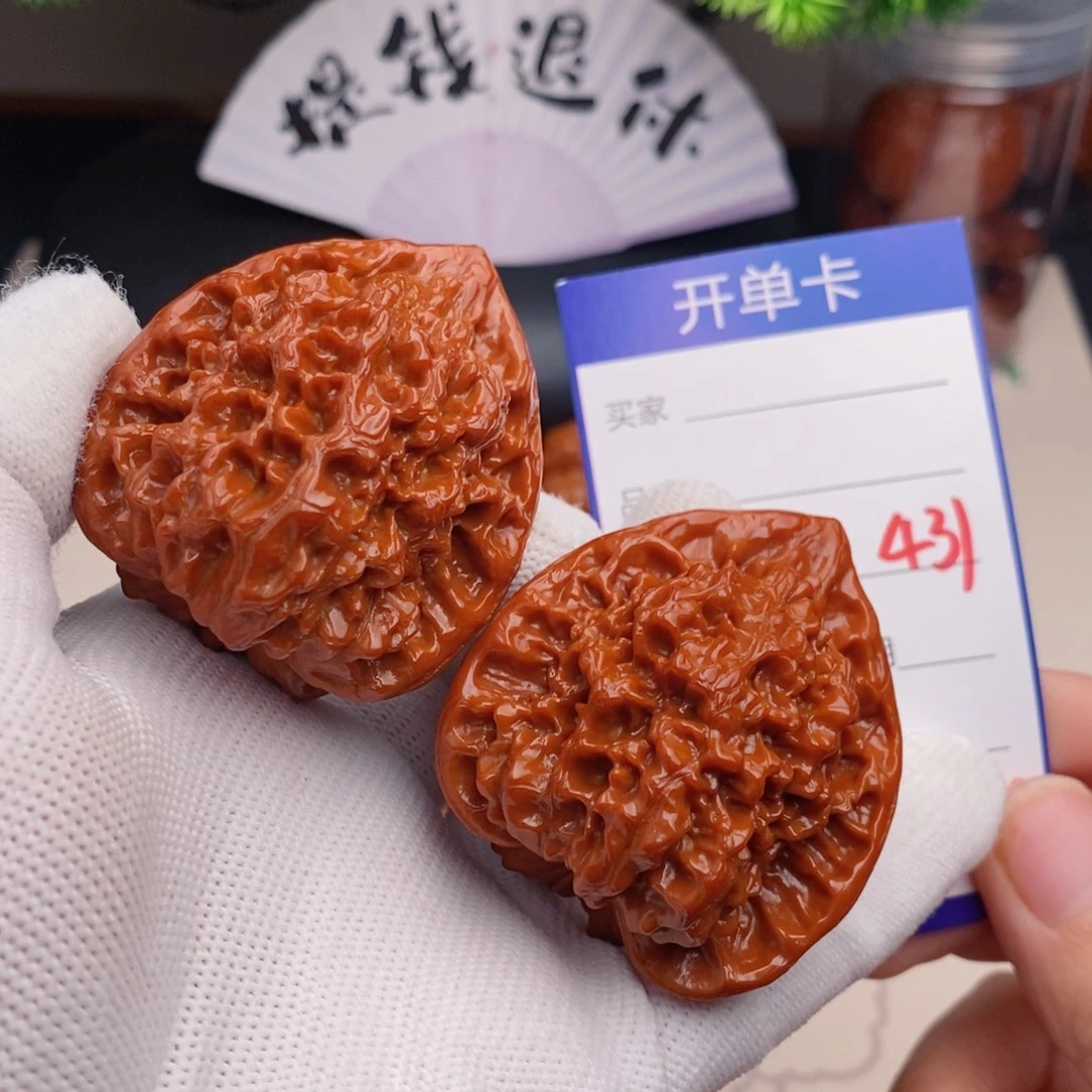 把件文玩核桃45官帽431