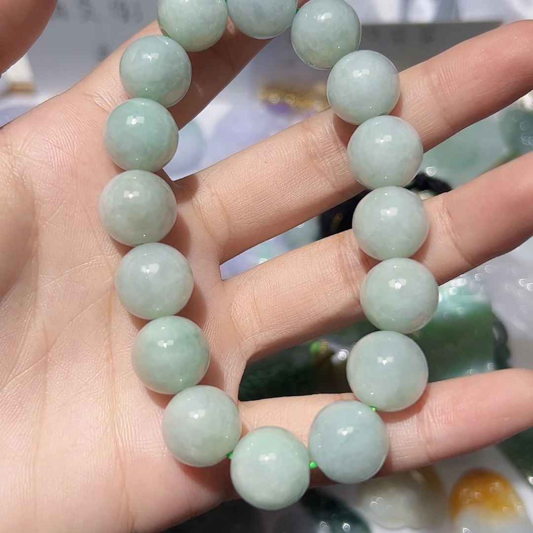翡翠未镶嵌颈饰天然A货翡翠