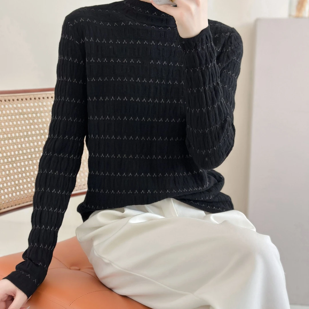 116【毛衣】毛针织衫秋冬打底衫百搭秋季