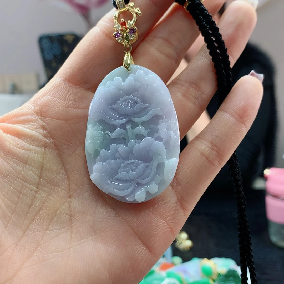 【闪购商品】翡翠吊坠(赠链)合金