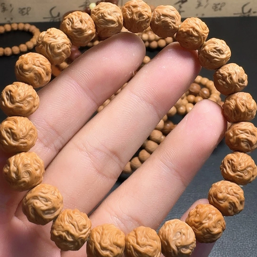 手串猴头核桃游龙封口