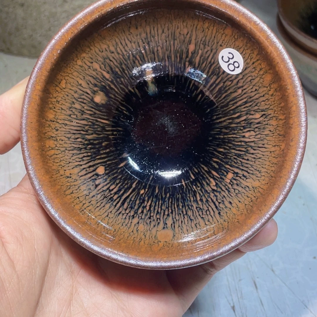 茶盏龙窑柴烧建盏38