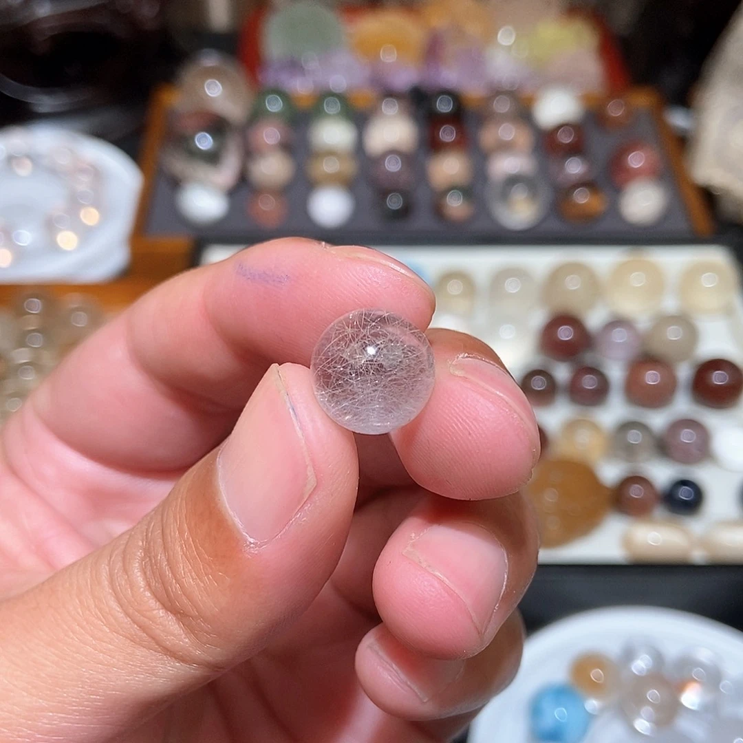 水晶单珠单珠单珠单珠未镶嵌双****y